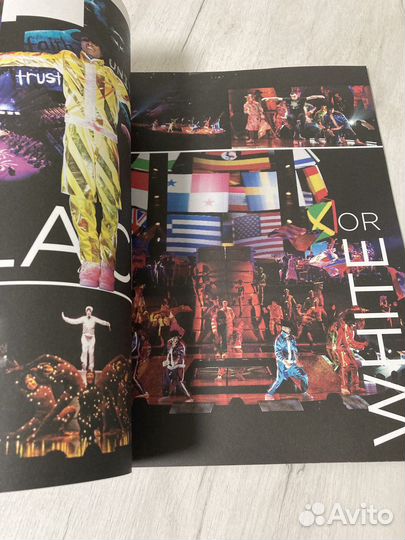 Cirque du soleil Майкл Джексон Книга Программа