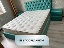 Кровать двуспальная с матрасом 140 200