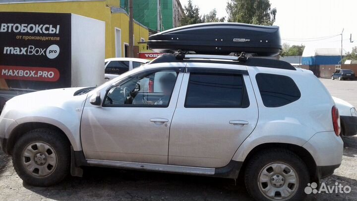 Автобокс MaxBox PRO 460 (средний) черный на Daster