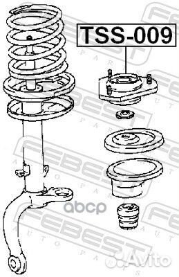 TSS-009 опора амортизатора переднего Toyota Ce