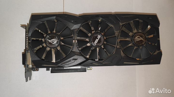 Видеокарта 1070ti strix