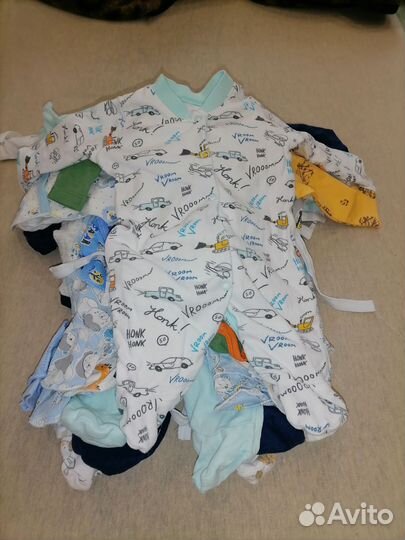 Детские вещи пакетом на мальчика 56 62