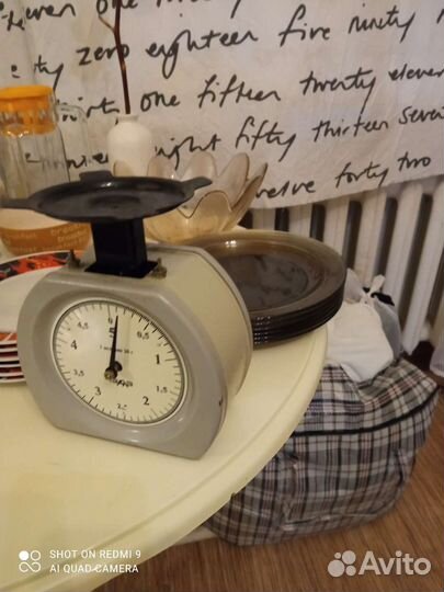 Весы кухонные механические СССР
