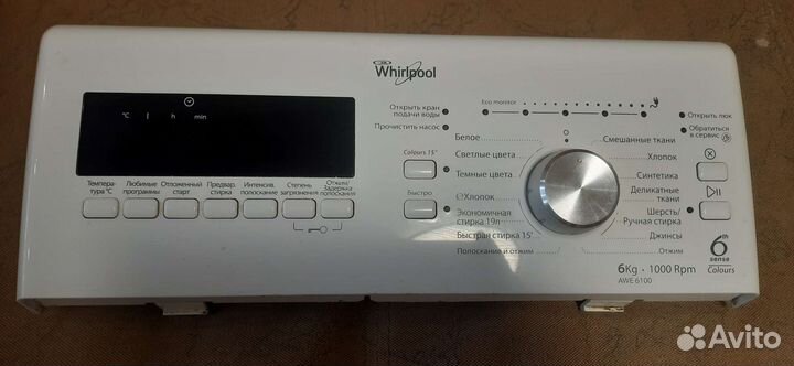 Запчасти для стиральной машины Whirlpool AWE 6100