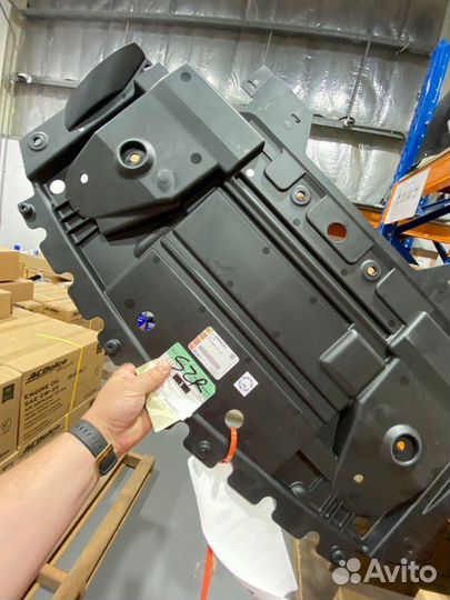 Дефлектор ниж перед бампера