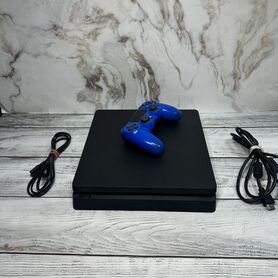 Игровая приставка sony playstation 4 slim с играми