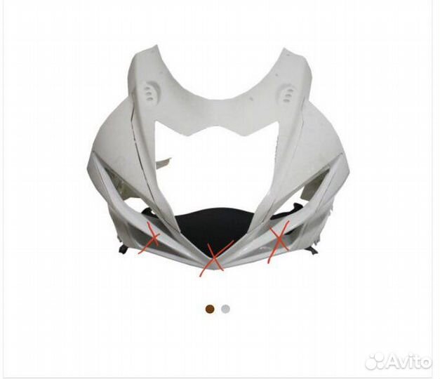 Продам передний пластик suzuki gsxr750 l1