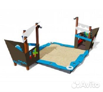 Песочный дворик без горки 