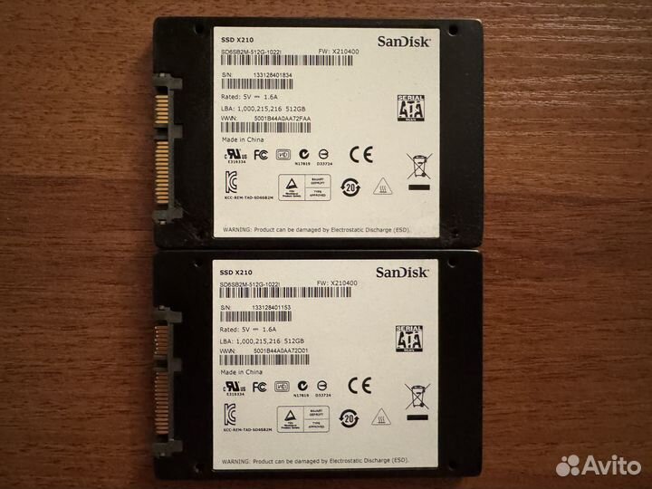SSD диск SanDisk SSD X210 512G