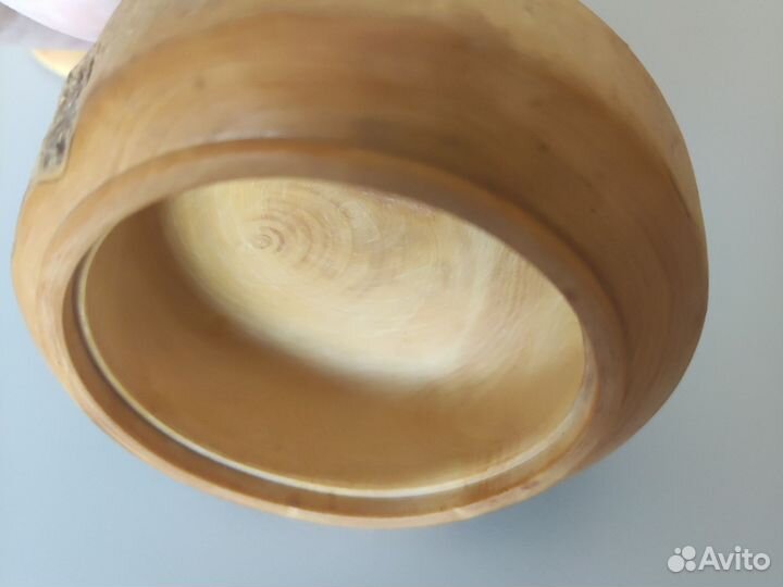 Горшочек, солонка из самшита