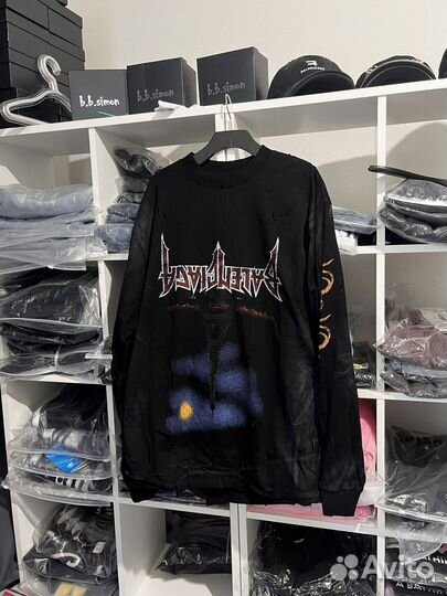 Balenciaga Paris Moon Long Sleeve oversize