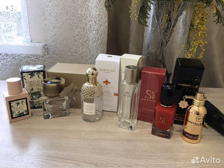 Флаконы из под парфюма, оригинал