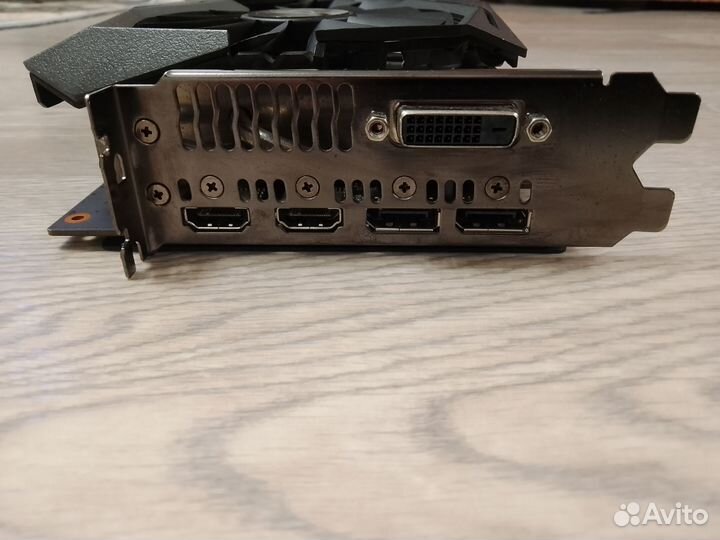 Видеокарта rx 580 8gb Rog strix gaming OC