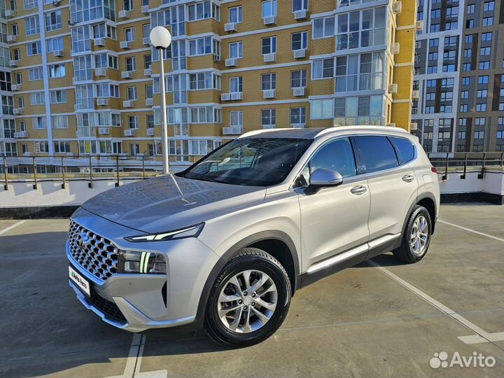 Hyundai Santa Fe 2.2 AMT, 2021, 65 800 км