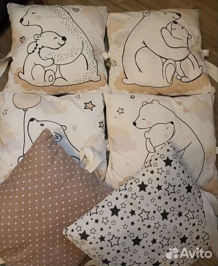 Бортики в кроватку