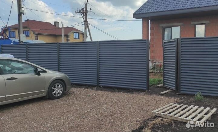 Металлический забор