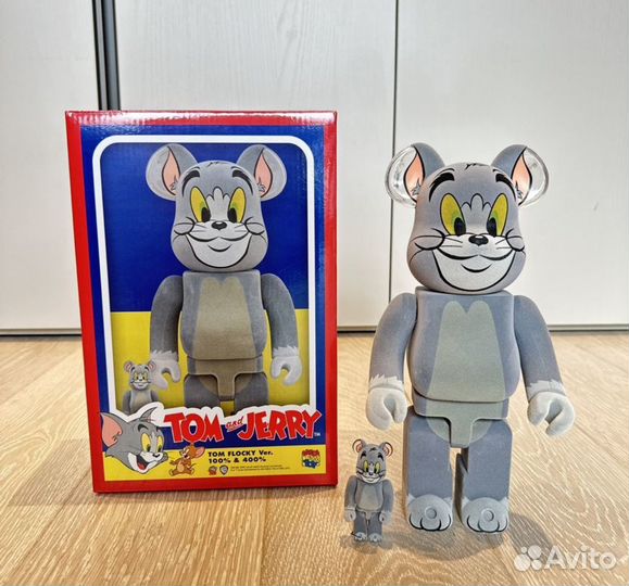 Bearbrick Tom and Jerry 400% and 100%