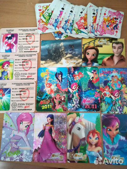Winx куклы карты