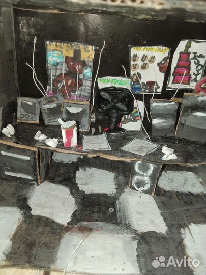 Офис фнаф 1 (самодельный)