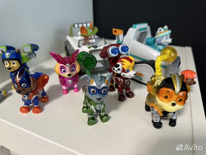 Игрушки щенячий патруль