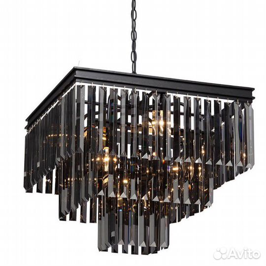 Люстра RH 1920s Odeon Smok Glass Fringe Chandelier