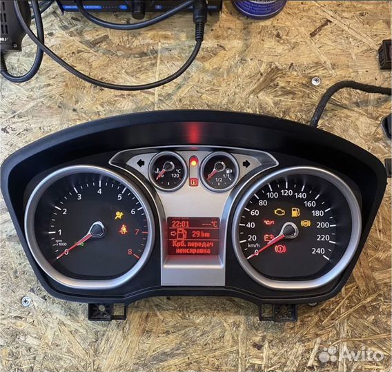 Приборная панель Ford Focus 2/C-max/Kuga 1