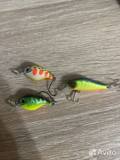 Воблеры на голавля