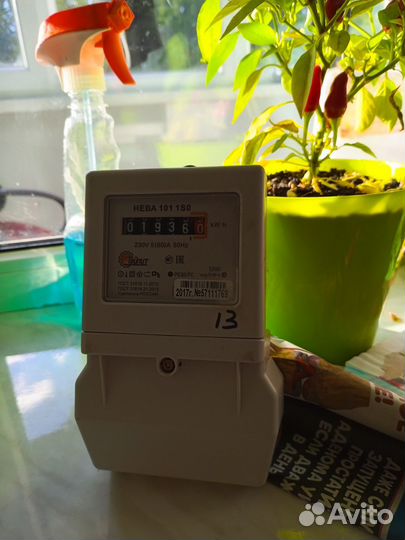 Счетчик электрический однофазный