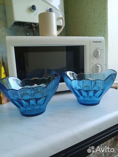 2 шт. Вазы Сапфир СССР