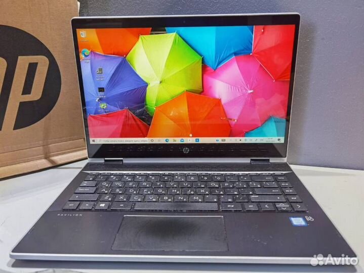 Сенсорный Ультрабук Hp Core I3 + Ssd Трансформер