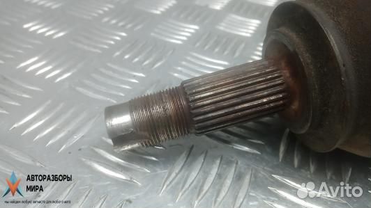 Полуось передняя левая (приводной вал, ШРУС)