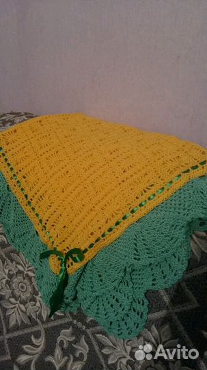 Плед ручная работа