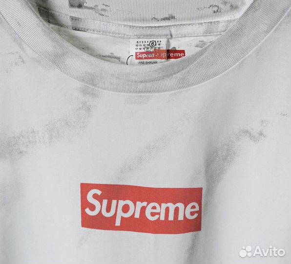 Футболка новая Supreme x Maison Margiela (S-XL)