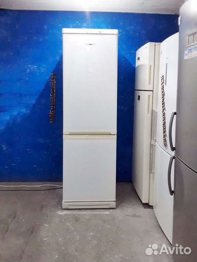 Холодильник бу 2х компрес 200см Zanussi гарантия