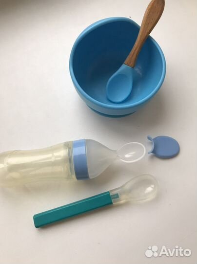 Силиконовая тарелка на присоске