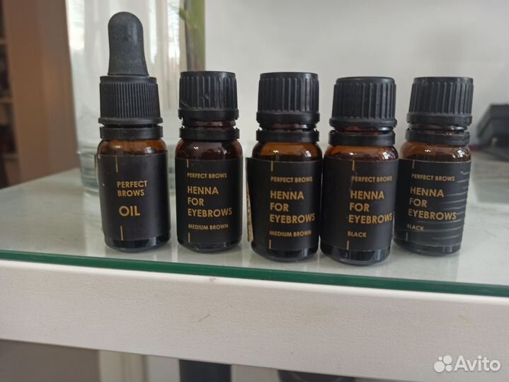 Хна для бровей zara brows