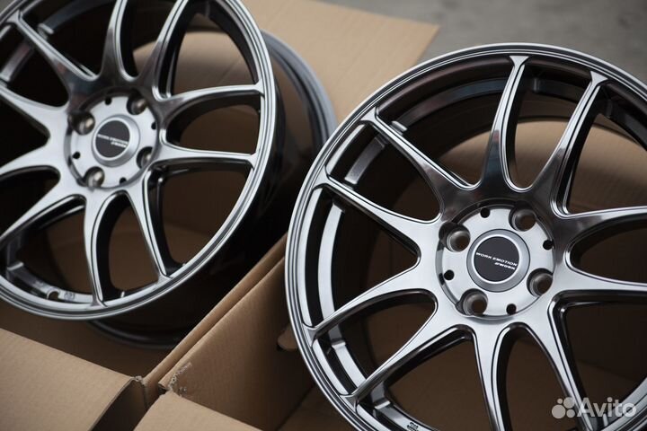 Диски Work Kiwami R17 4x100 Хром