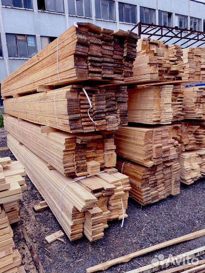 Брус, доска обрезная