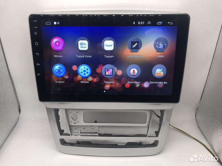 Магнитола Toyota Alphard 03-07 Android 1+16