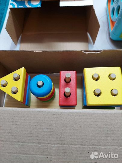 Кубики деревянные