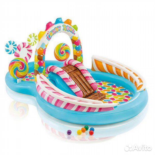 Игровой центр бассейн Intex 