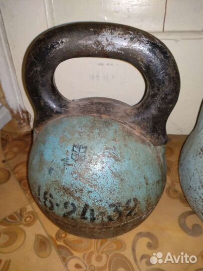 Гиря разборная 32-24-16