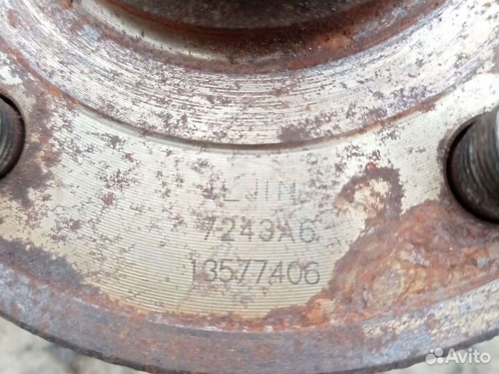 Ступица задняя opel astra j