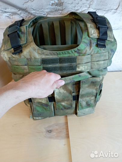 Бронежилет Мох с пластинами