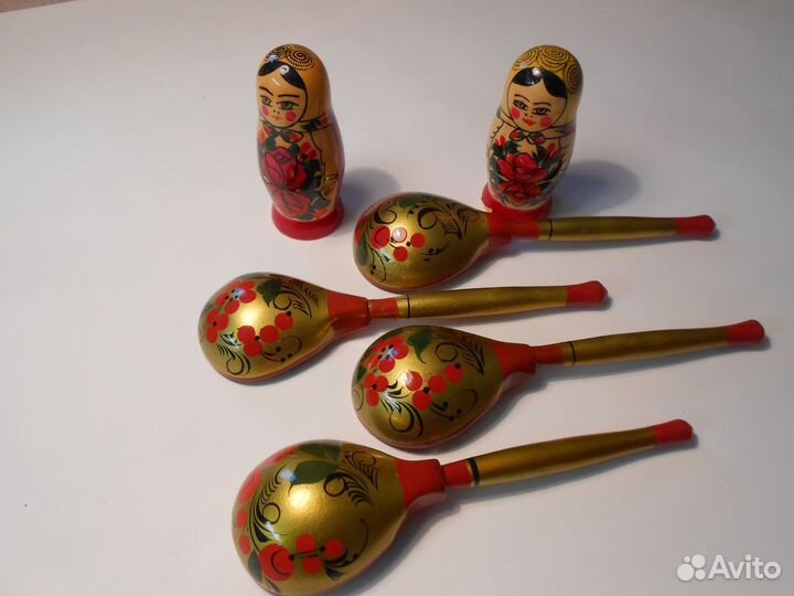 Ложки и матрёшки СССР