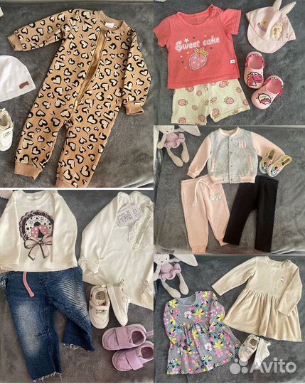 Вещи 74-86 для девочки