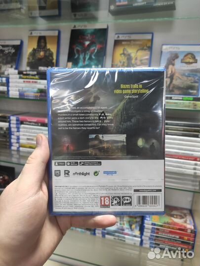 Игра на диске для PS5. Alan Wake 2 новый