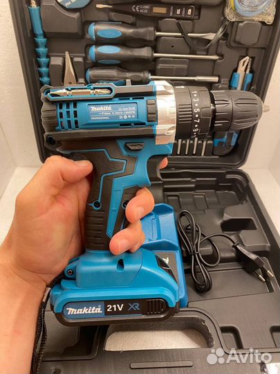 Шуруповерт ударный makita 21v