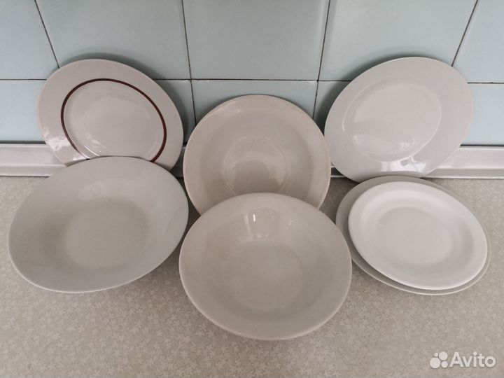 Фарфоровые тарелки СССР