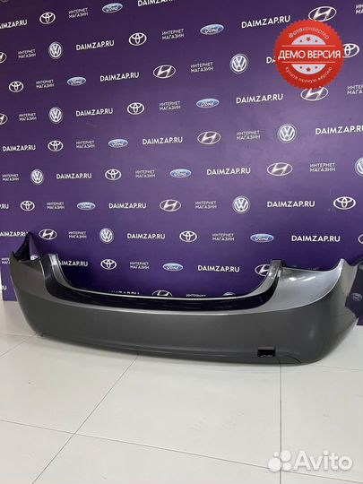 Бампер Задний Chevrolet Cruze (2009) /темно серый